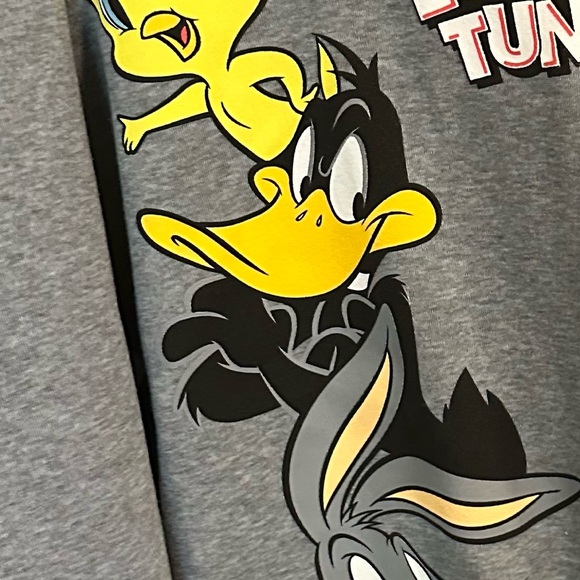 Loony tunes hoodie Tweety Bird Sylvester bugs bunny size XXL - Picture 2 of 5